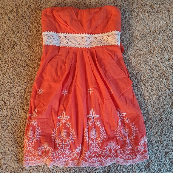 Speechless Orange Dress - Picture 1 of 12